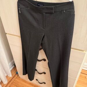 Ann Taylor Charcoal Gray Trousers